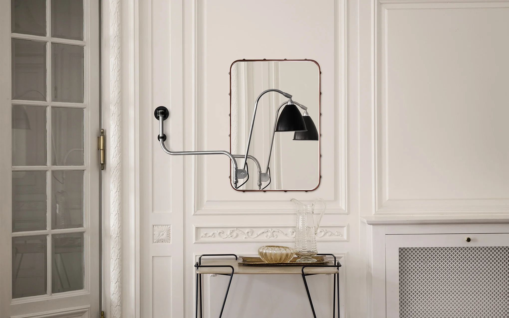 Adnet wall mirror - rectangular - Image 9