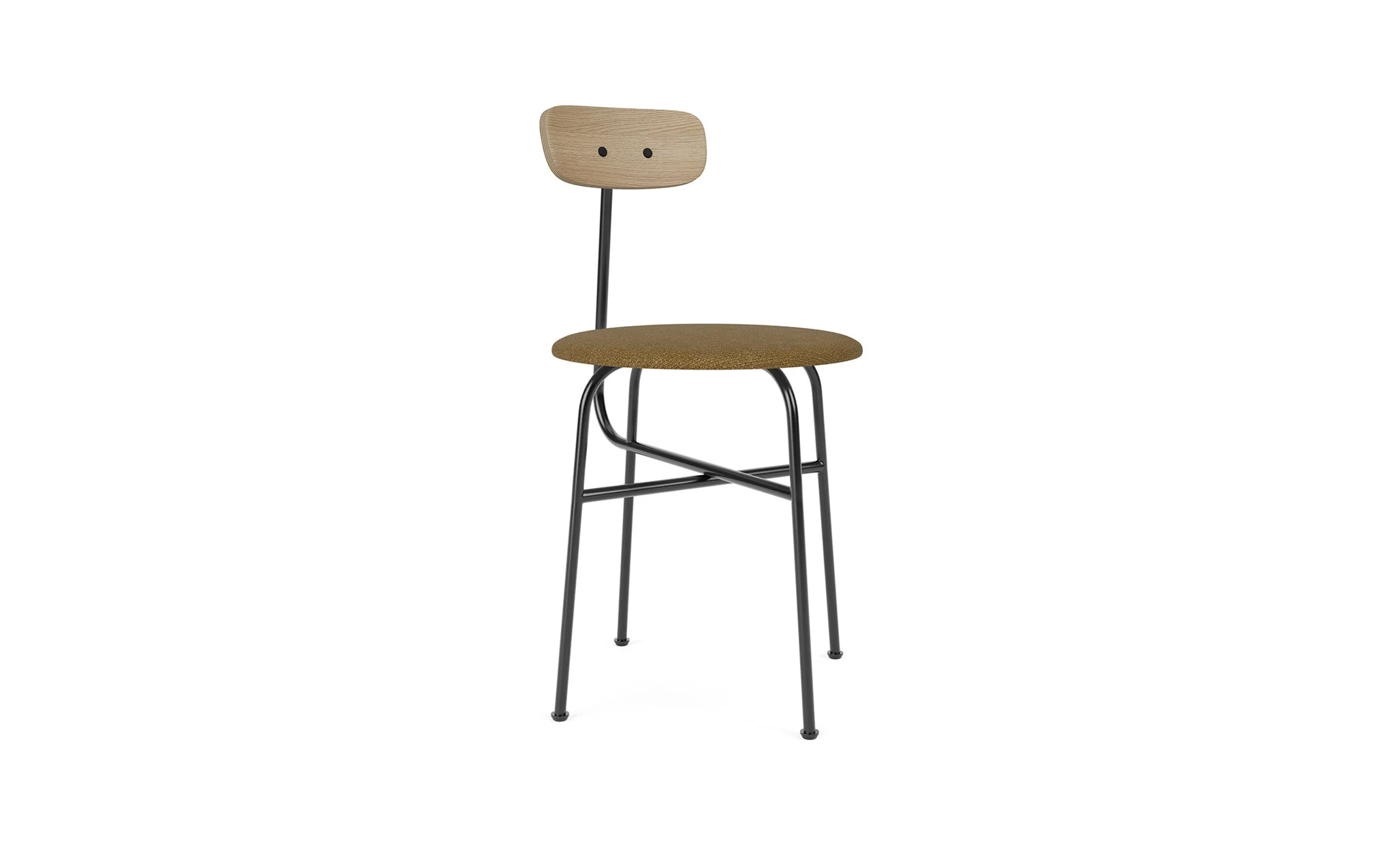 Afteroom dining chair - upholstered seat