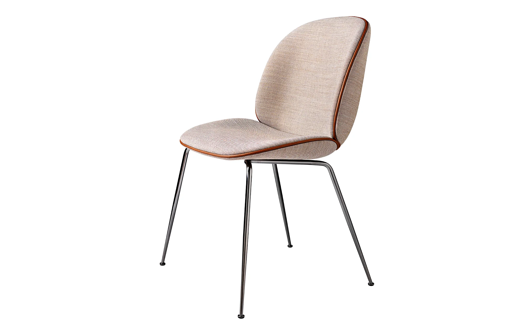 Beetle dining chair - upholstered with conic base - Image 26