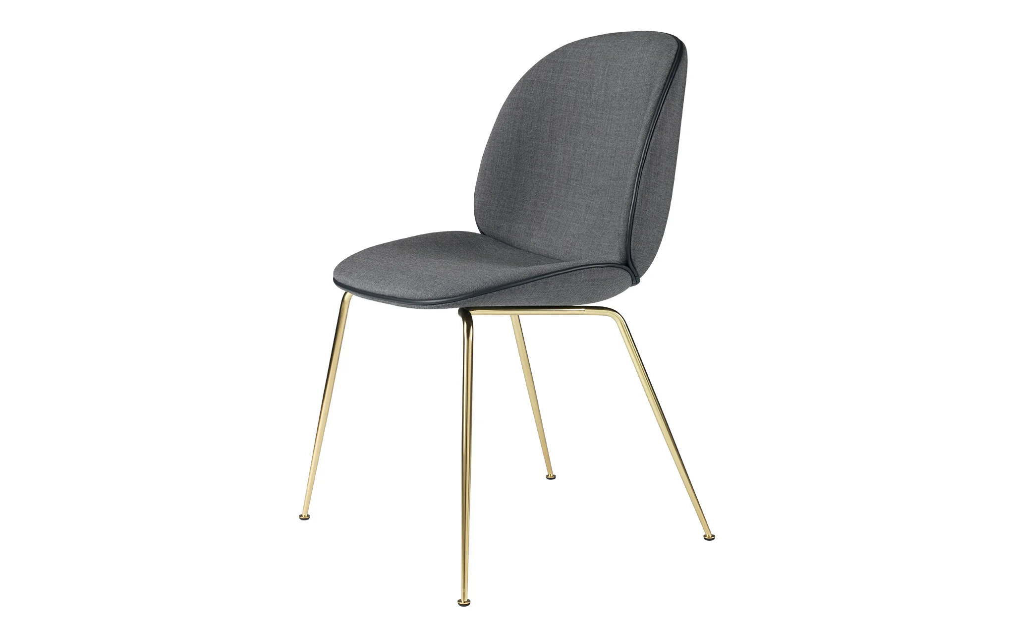 Beetle dining chair - upholstered with conic base - Image 3