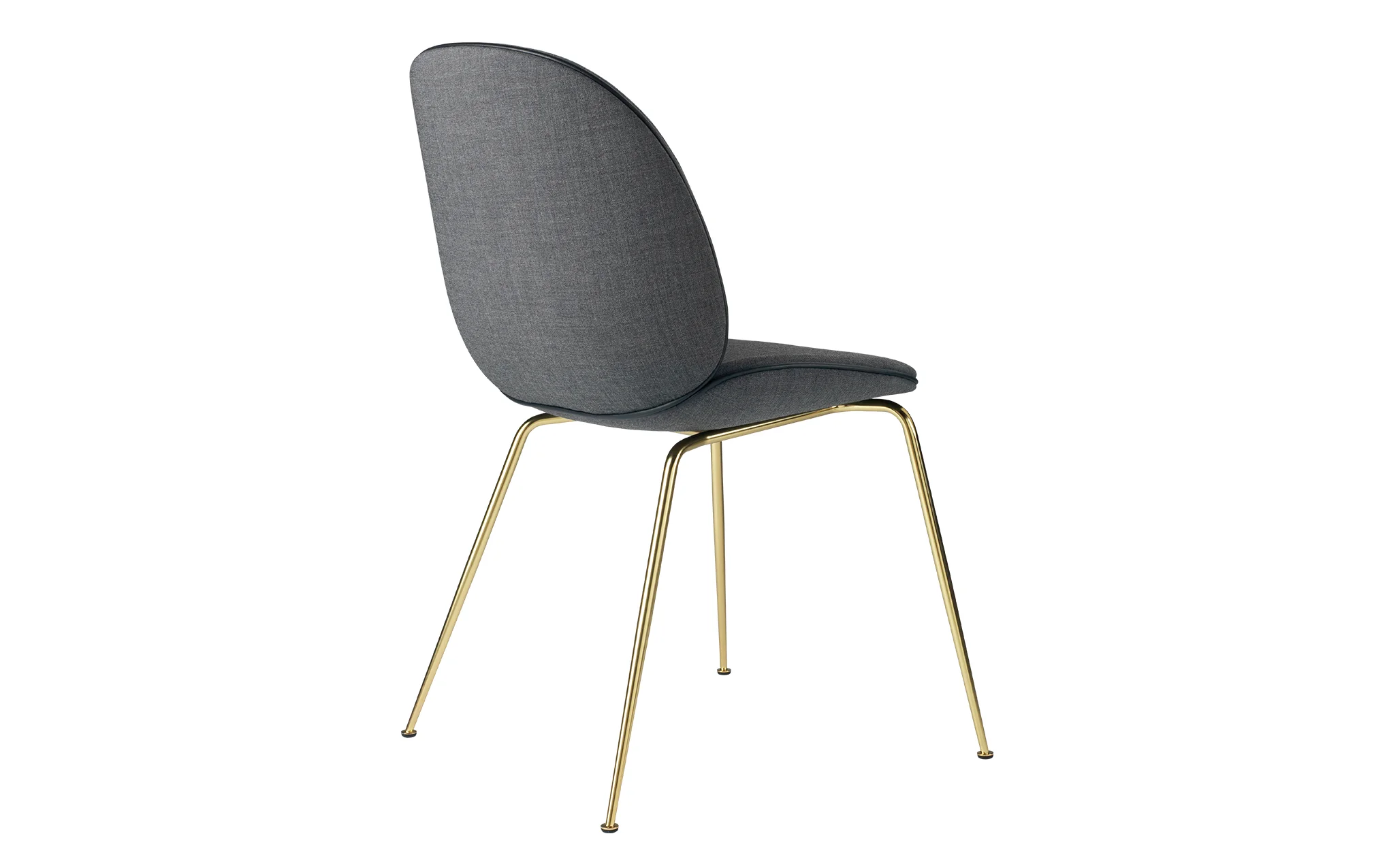 Beetle dining chair - upholstered with conic base - Image 4