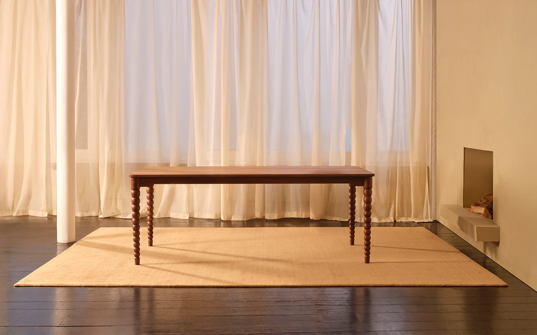 Bobbin dining table - Image 5