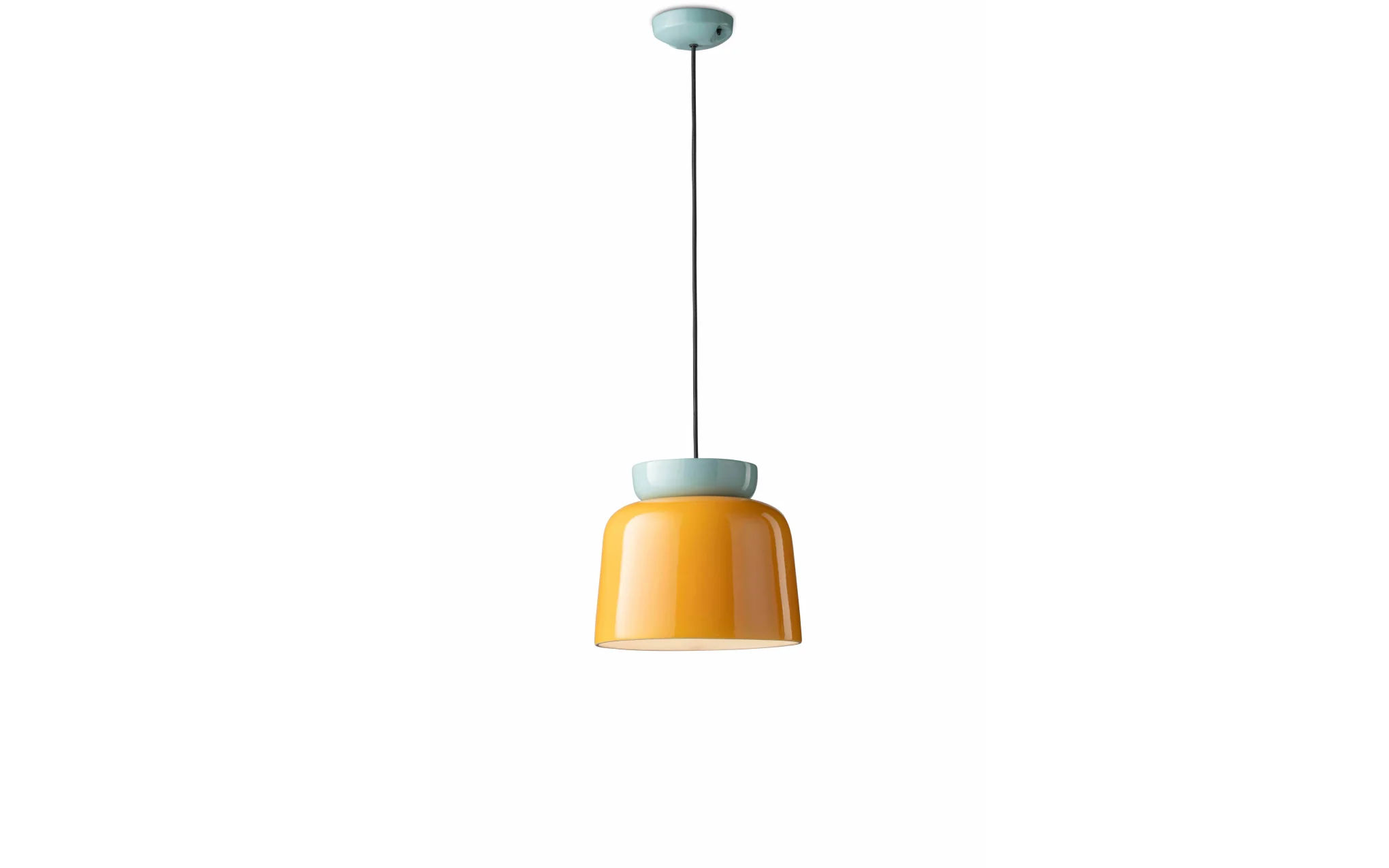 Clearance Corcovado c2744 pendant - light blue & yellow