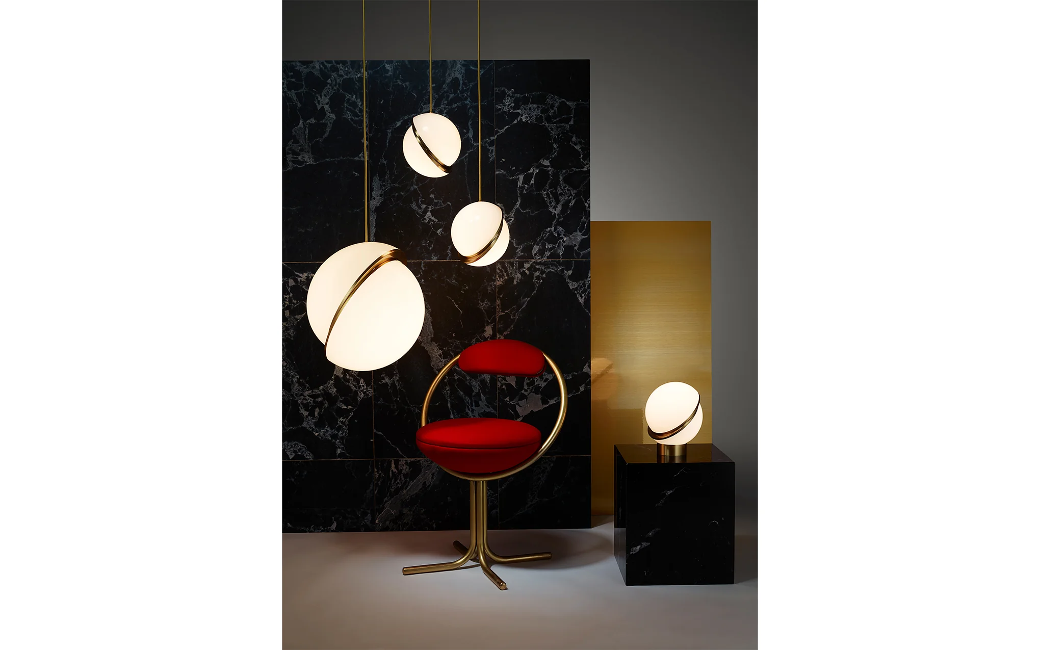 Crescent table lamp - Image 3
