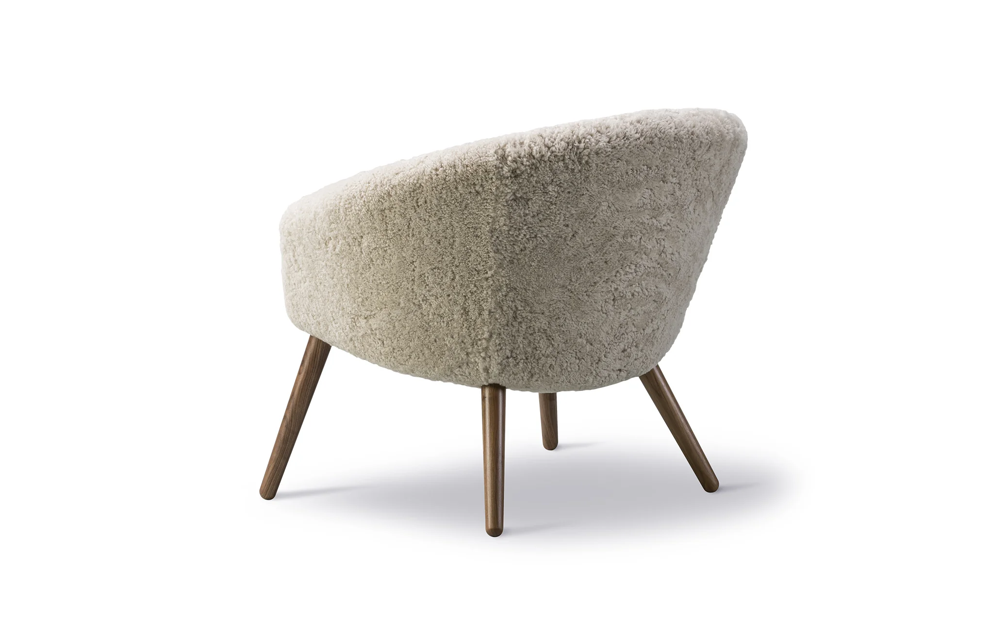 Ditzel lounge chair - sheepskin - Image 3