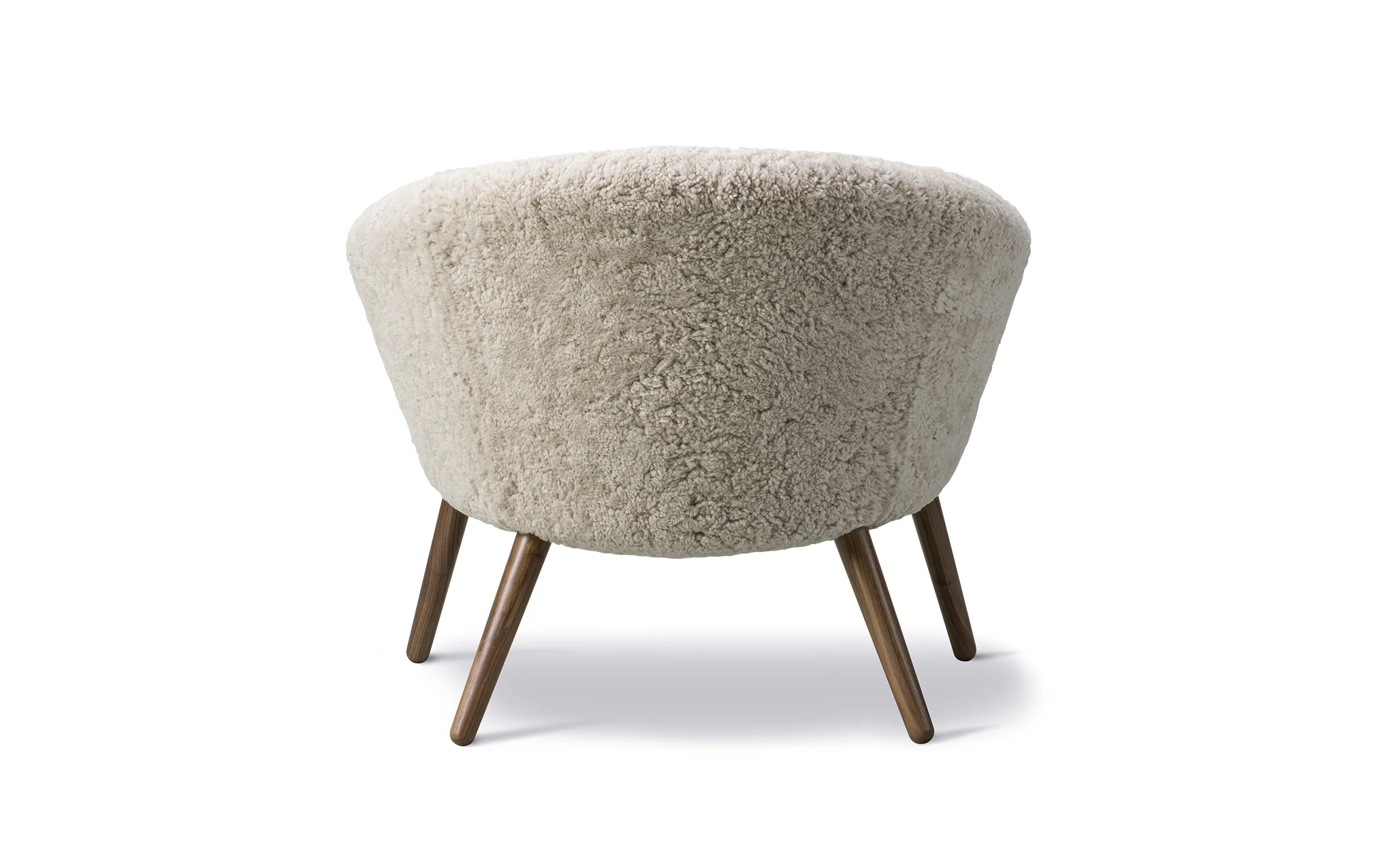 Ditzel lounge chair - sheepskin - Image 4