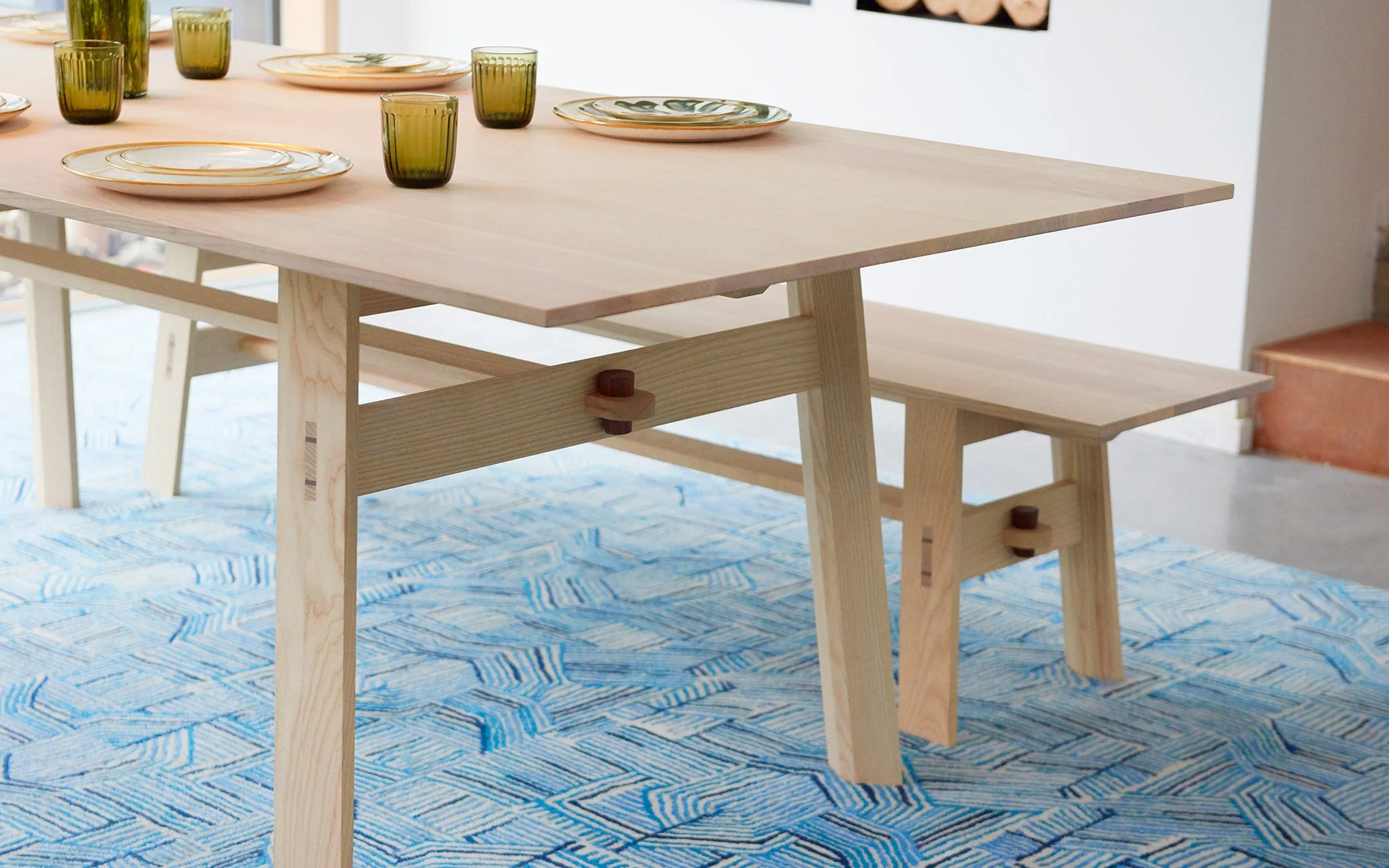 Ex-Display Jethro bench - Ash - Image 6