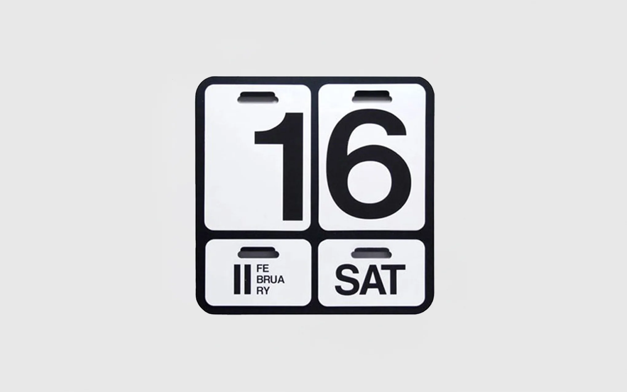 Formosa perpetual wall calendar