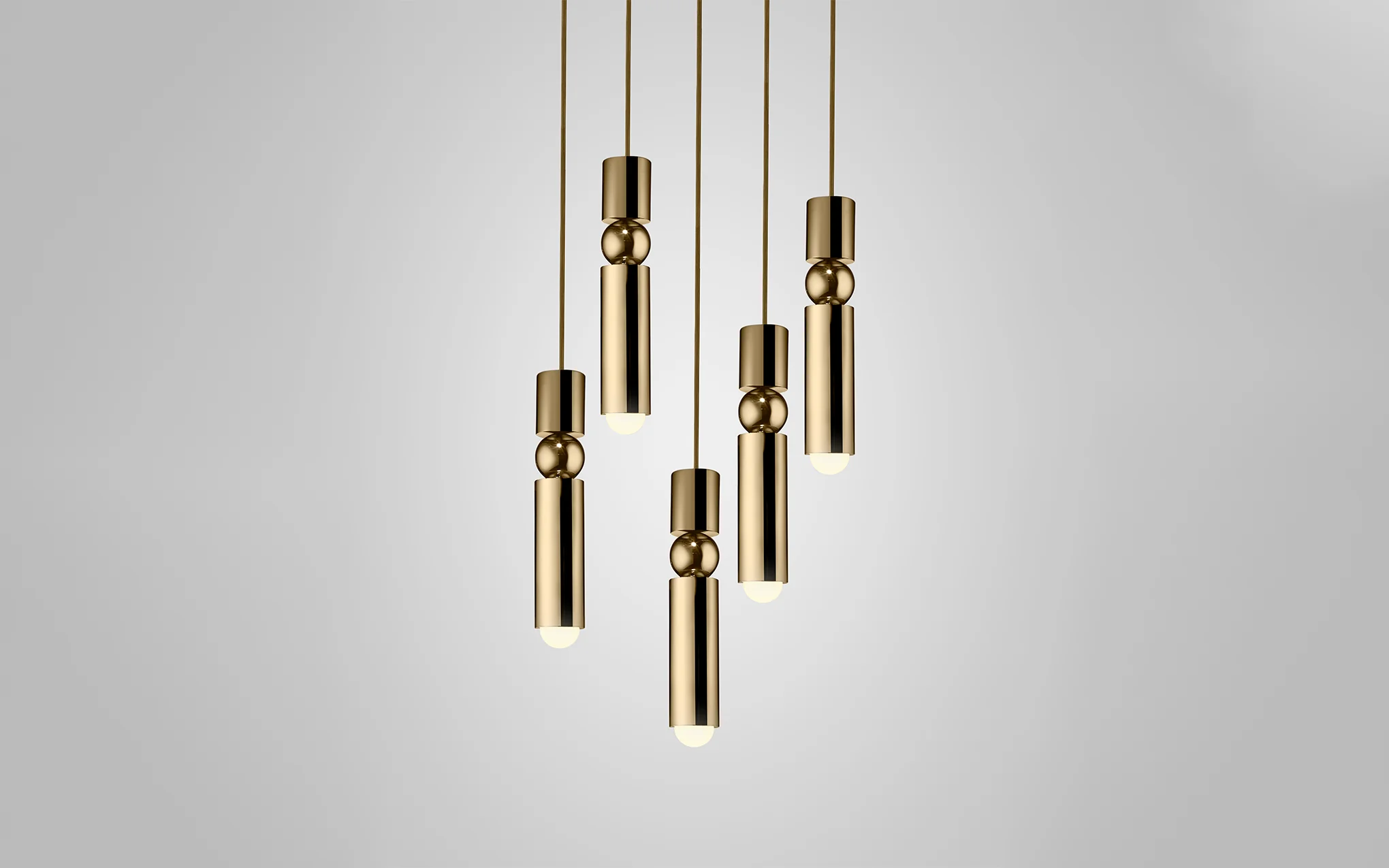 Fulcrum chandelier - 5 piece - Image 2