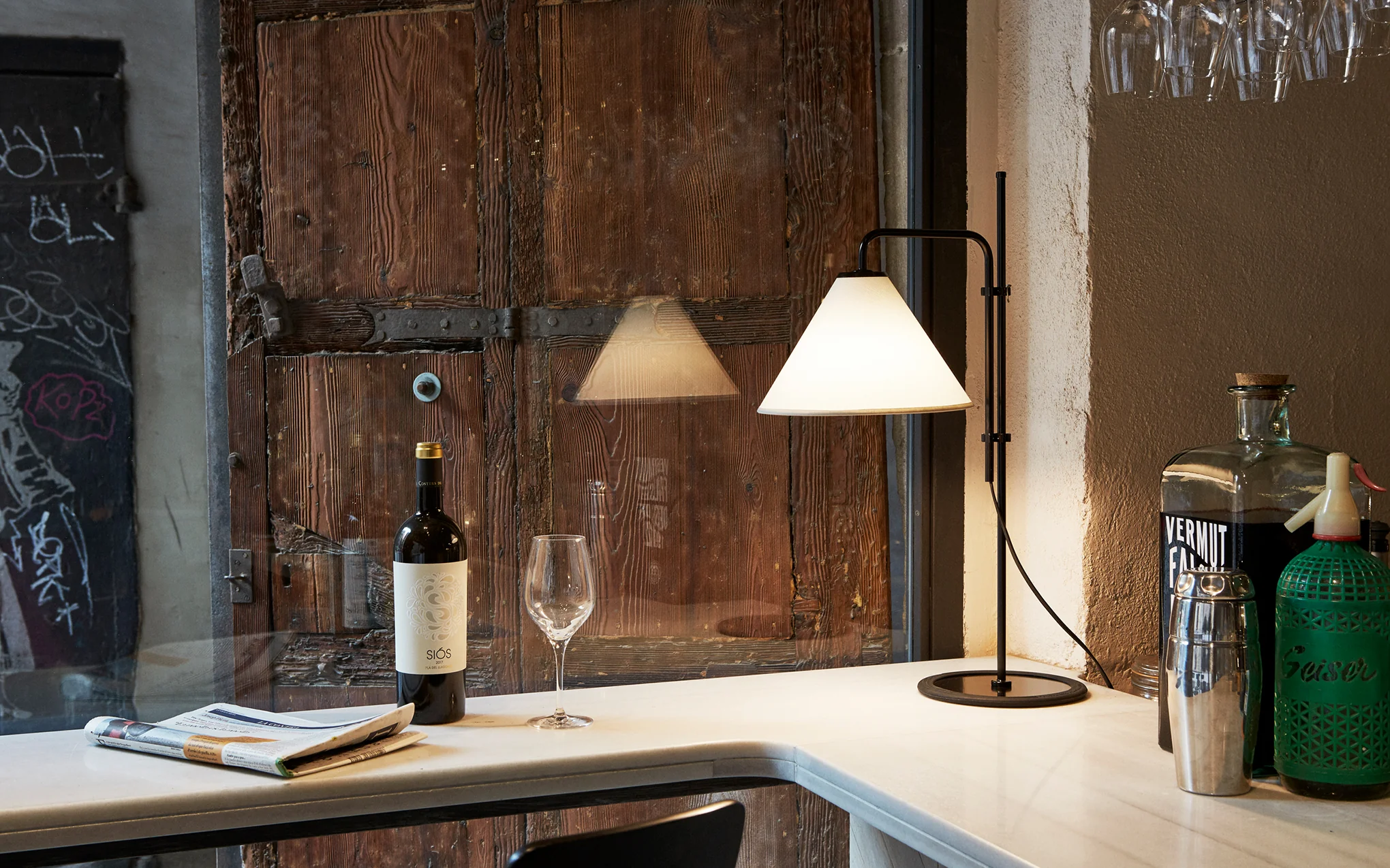 Funiculí table lamp - fabric shade - Image 5