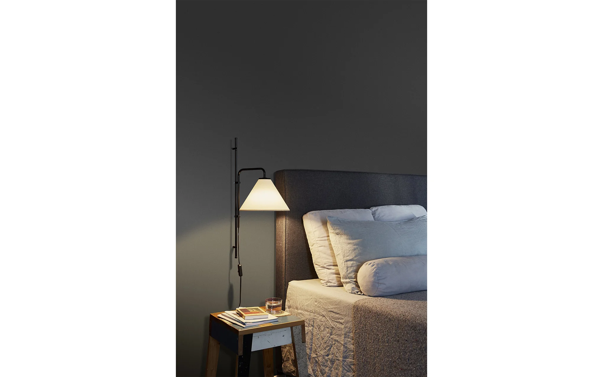 Funiculí wall lamp - fabric shade - Image 5