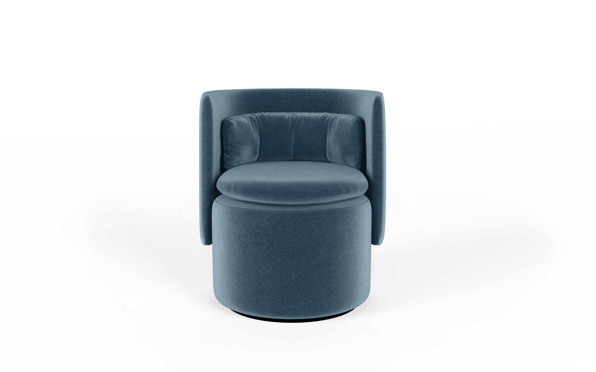 Group cocktail chair with swivel base - Image 47