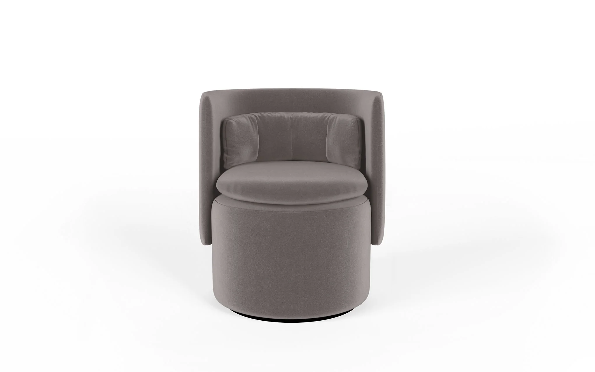 Group cocktail chair with swivel base - Image 53