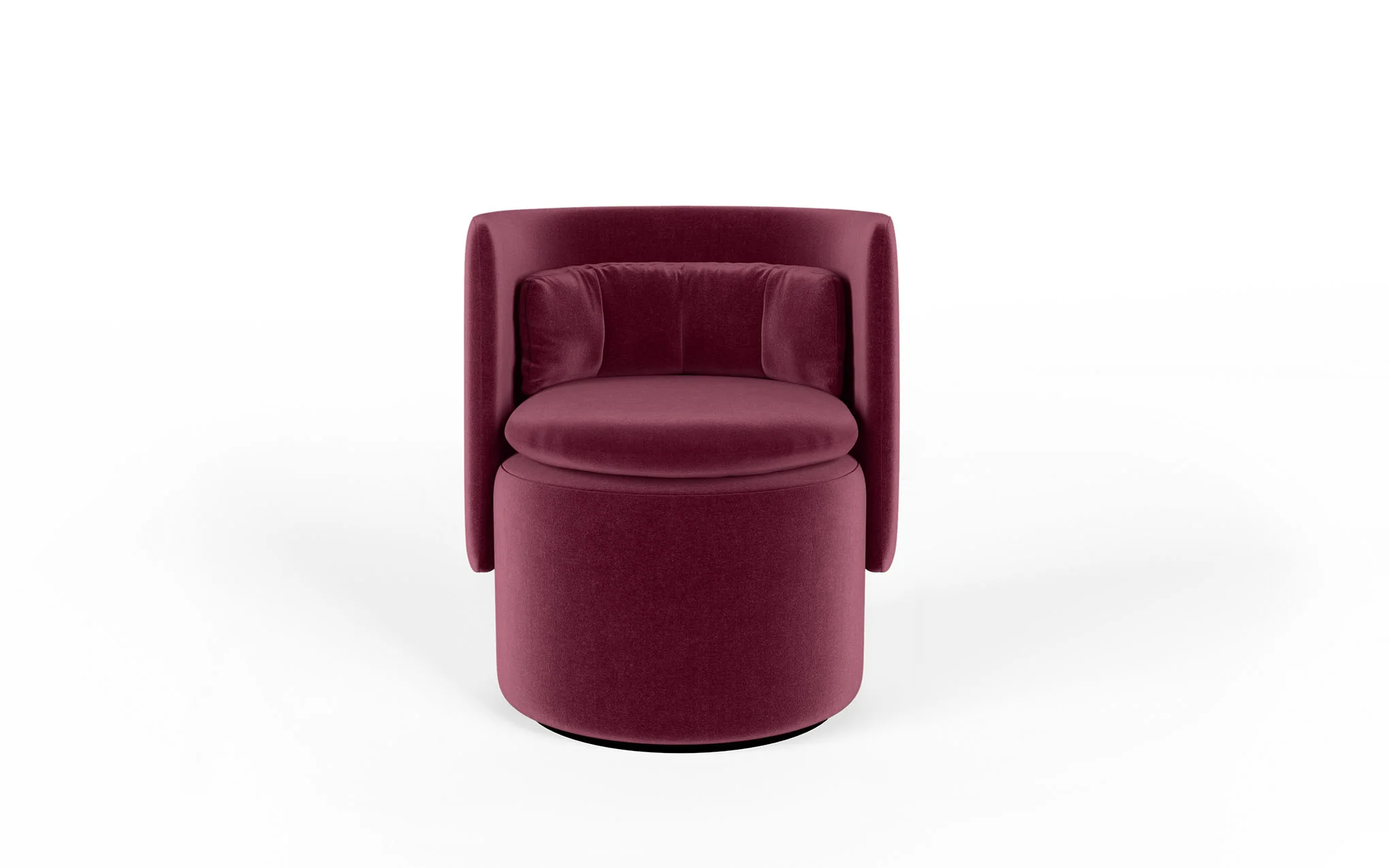 Group cocktail chair with swivel base - Image 55