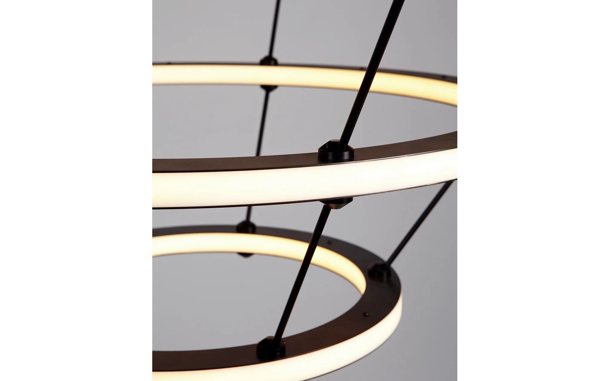 Halo chandelier - 3 rings - Image 3