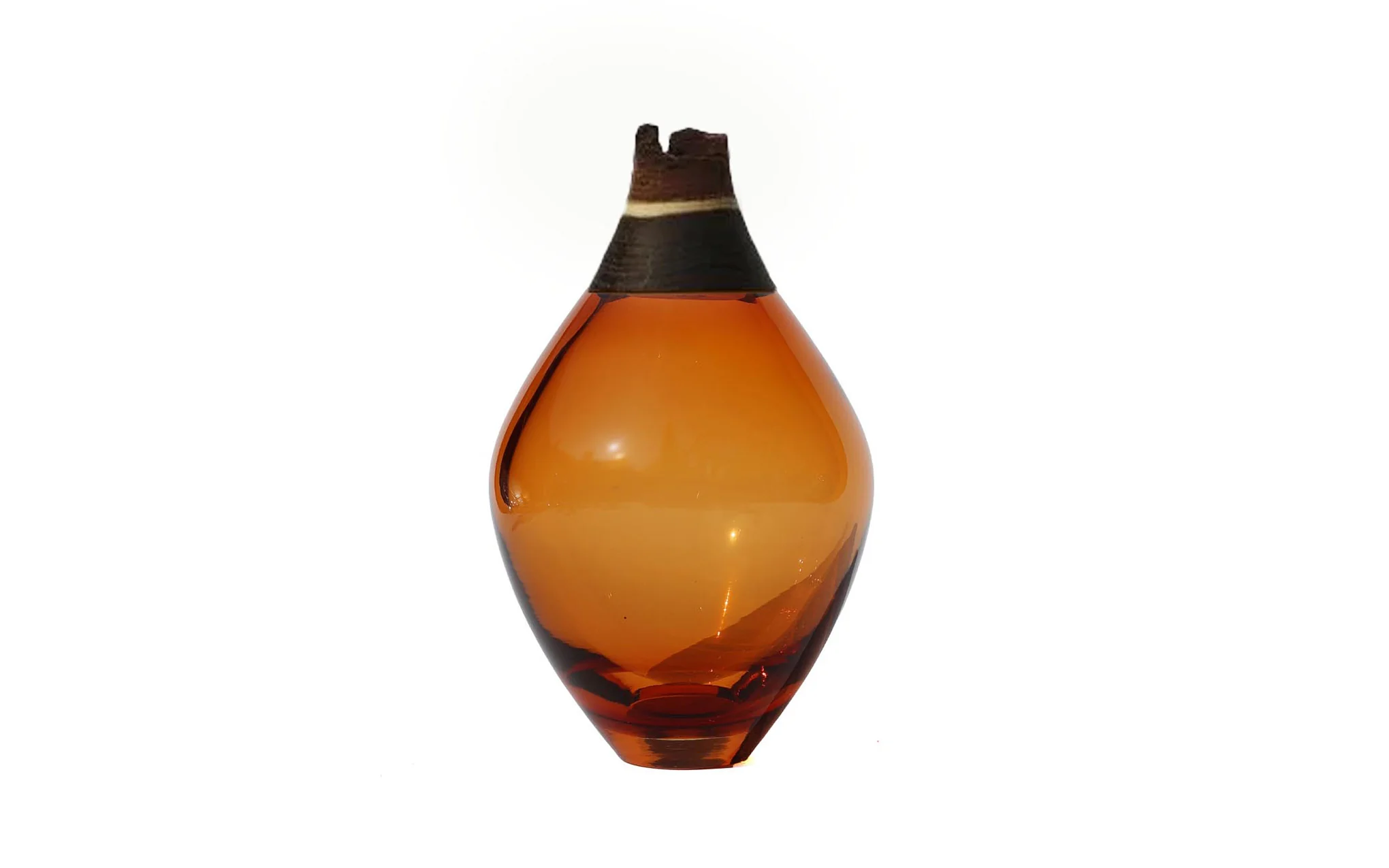 Matisse 3 stacking vessel - peach & acacia