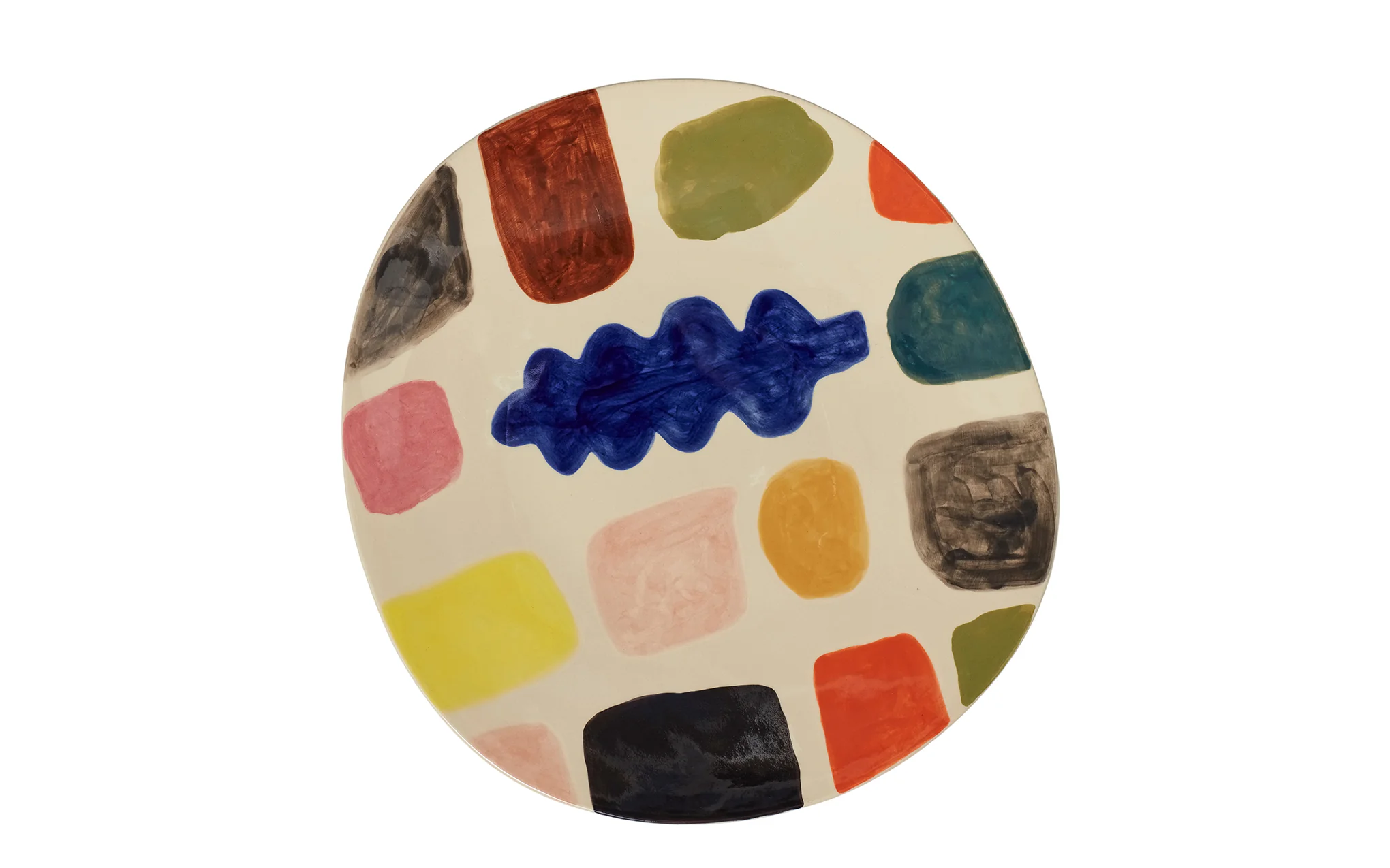 Mottle platter