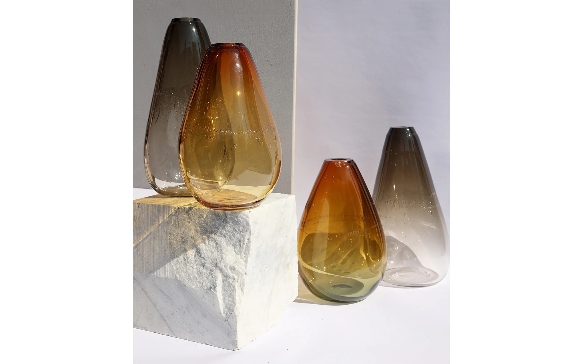 Node vase - smoked grey - Image 5