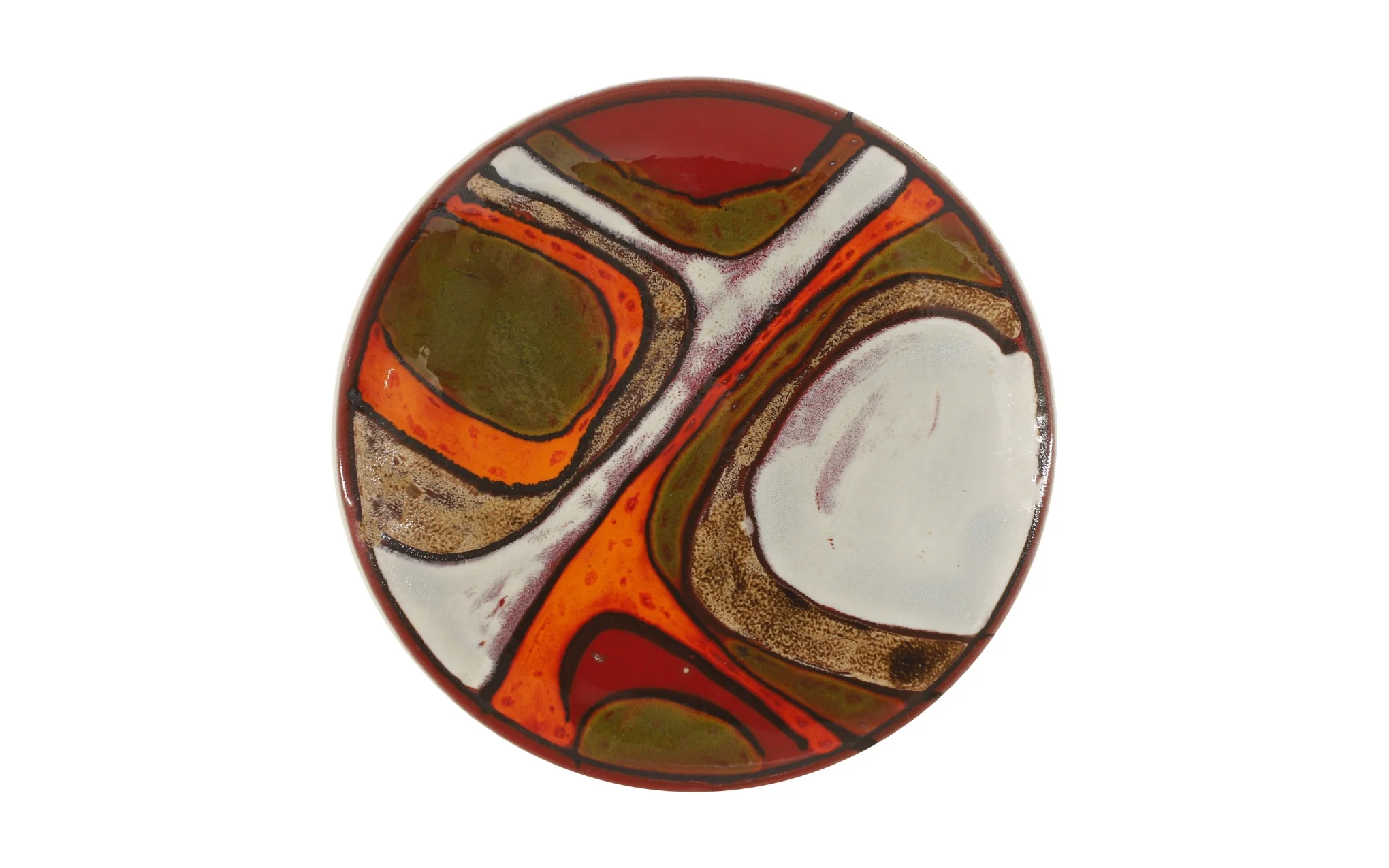 Poole Pottery Delphis plate no. 3 - Image 7