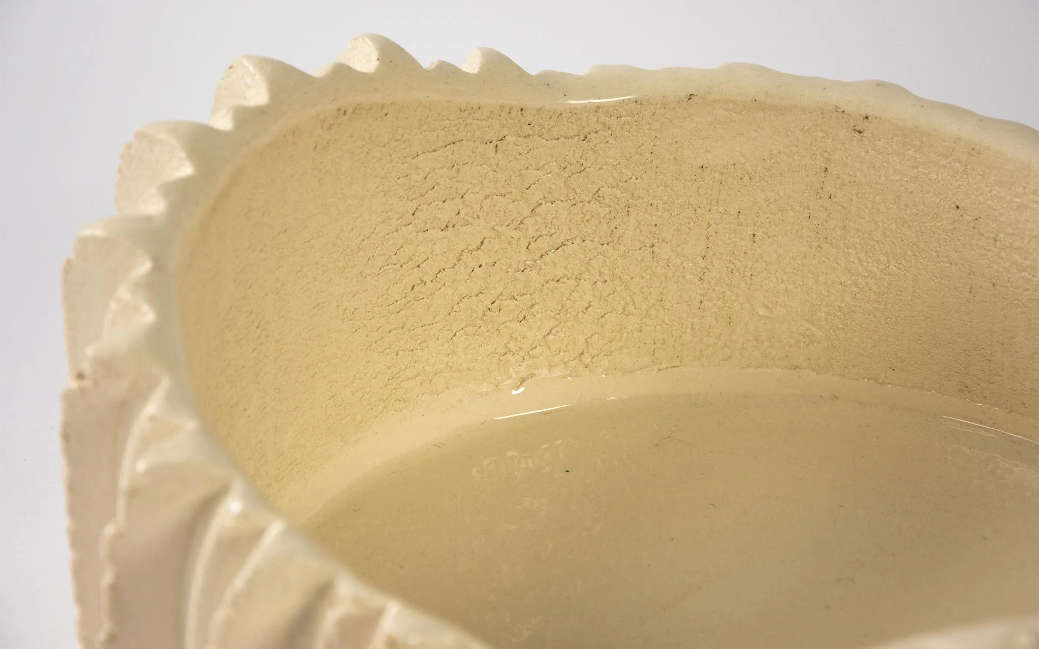 Sawguana bowl - clear glaze - Image 2